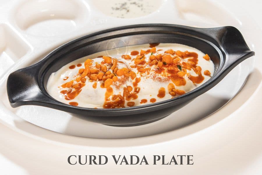 Curd Vada Plate
