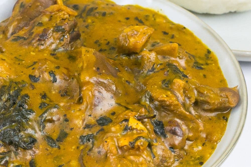 Ogbono Stew + Swallow Meal Combo