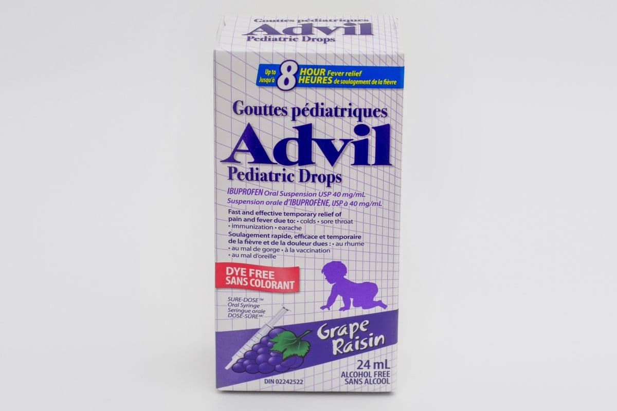 Advil Pediatric Drops Dye Free (24 ml)