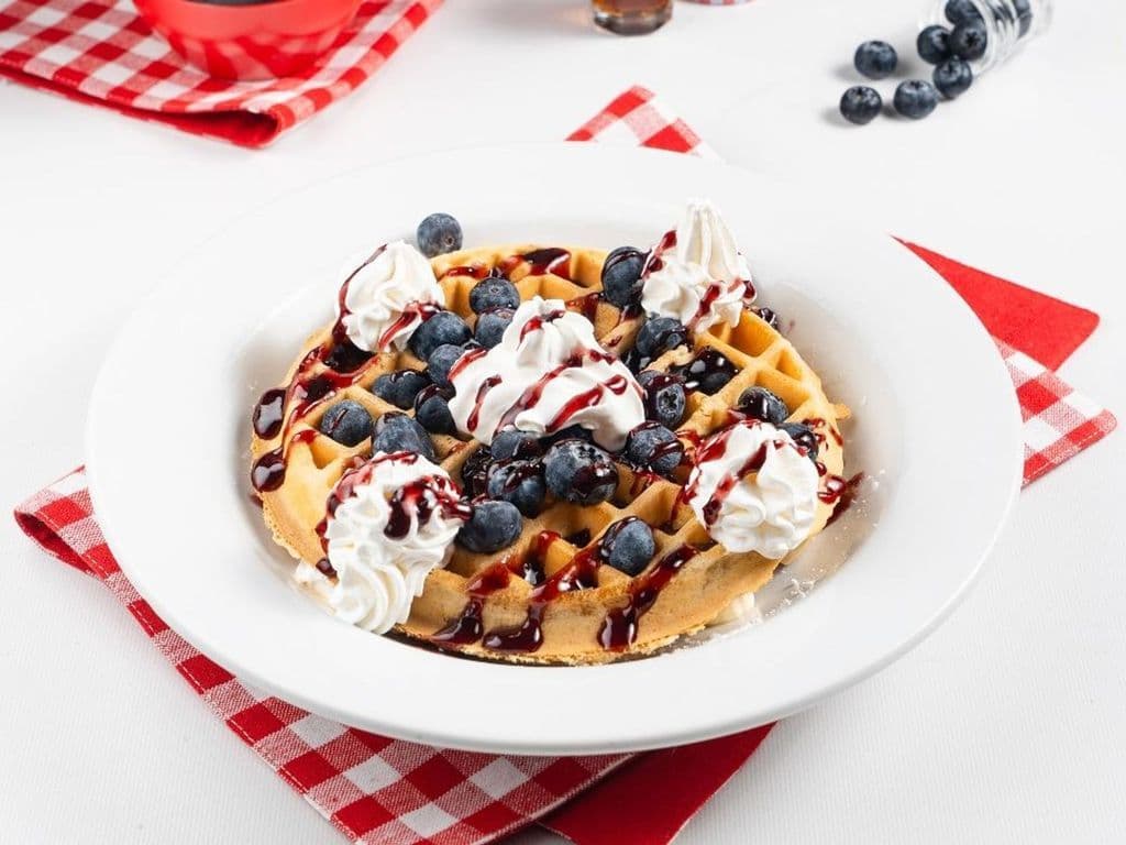 Blueberry Waffle*