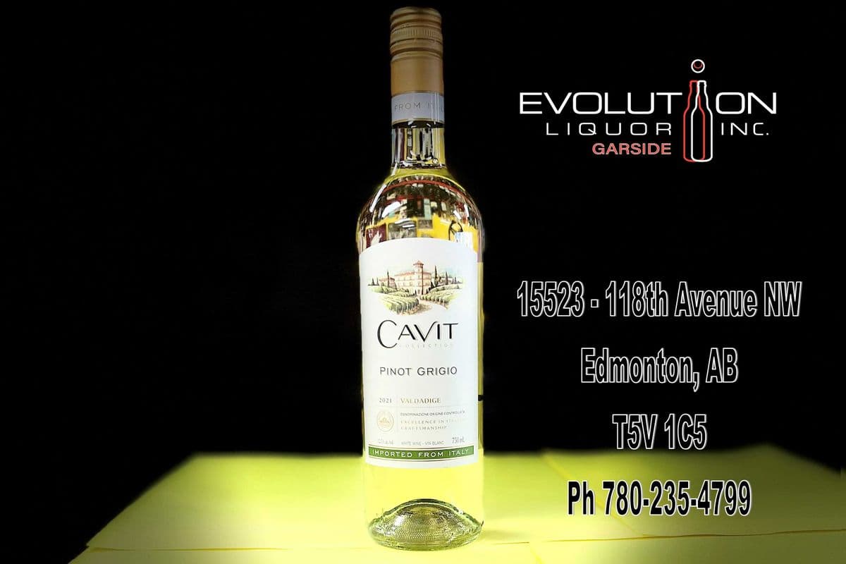 Cavit Collection Pinot Grigio 0750G (1 x 750ml Glass Bottle)