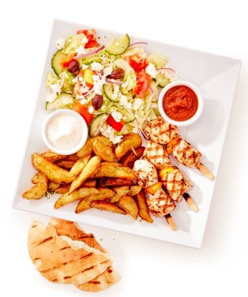 Grilled Chicken Breast Skewer