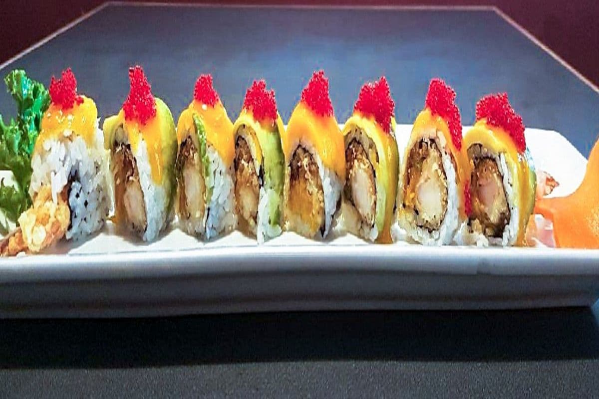 Mango Prawn Roll