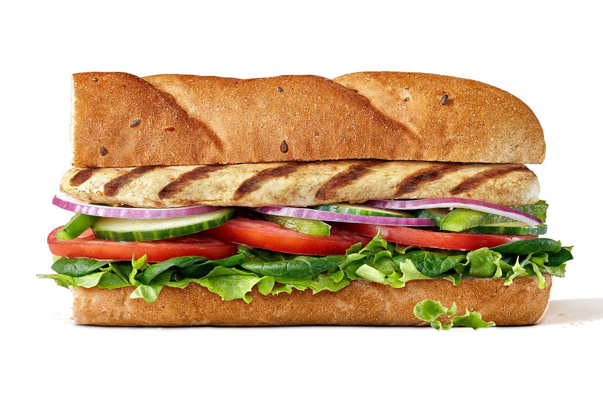 6" Grilled Chicken Sub (280 Cals)