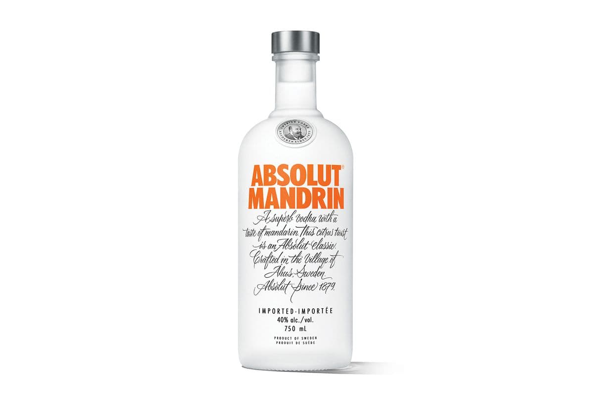 Absolut Manadarin Vodka (750 ml)