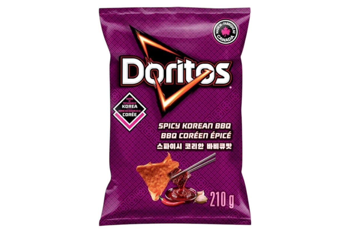 Doritos Spicy Korean BBQ (210gm) (250 Cal)