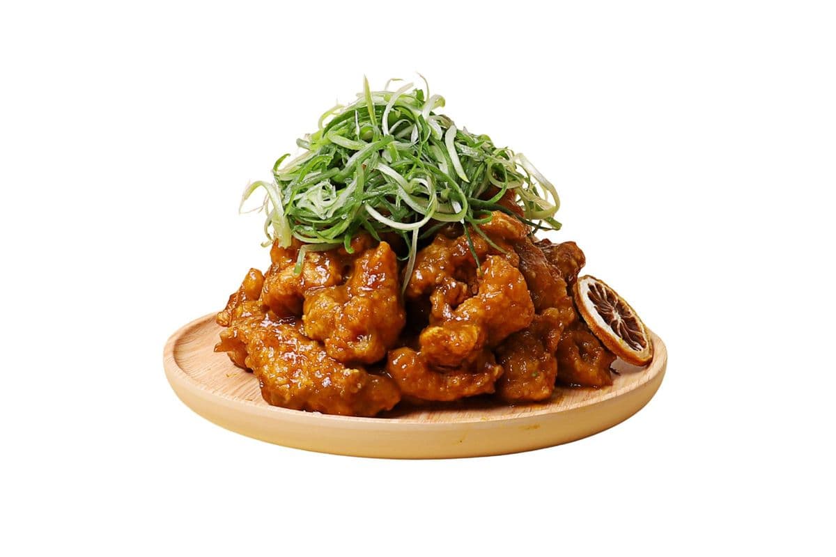 Korean BBQ Glazed Fried Chicken