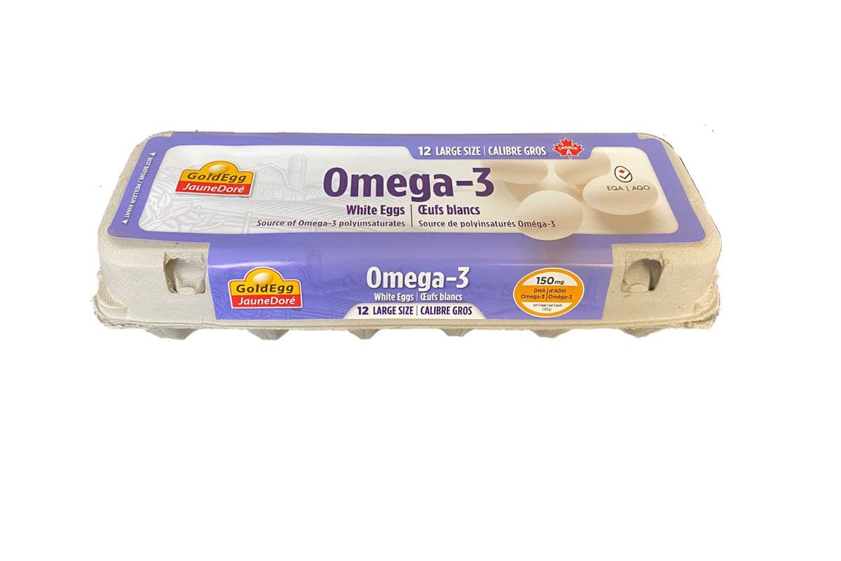 Dozen Omega-3 Eggs