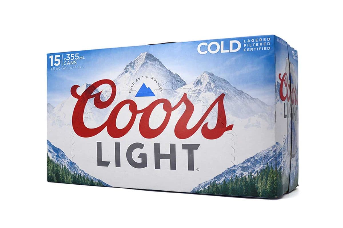Coors Light (15 x 355 ml Cans)
