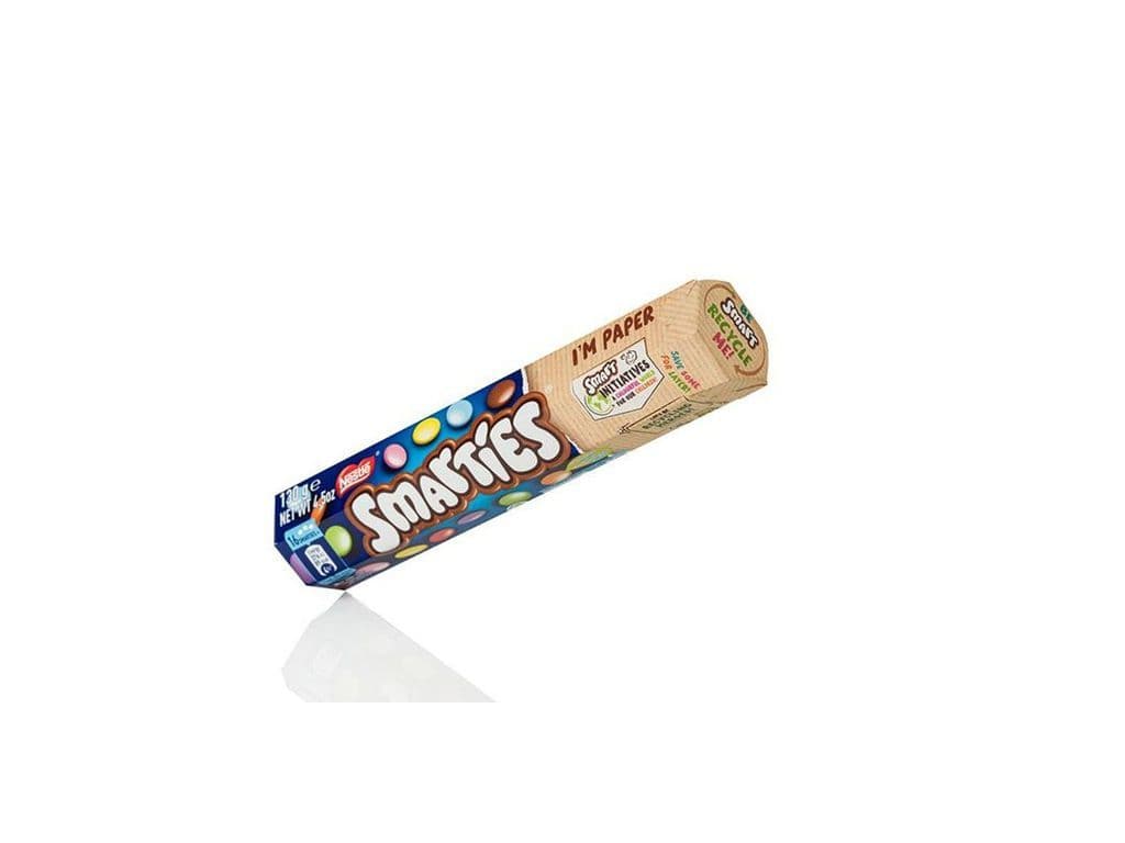 Nestle Smarties UK Hex Tube 38g Chocolate Candy