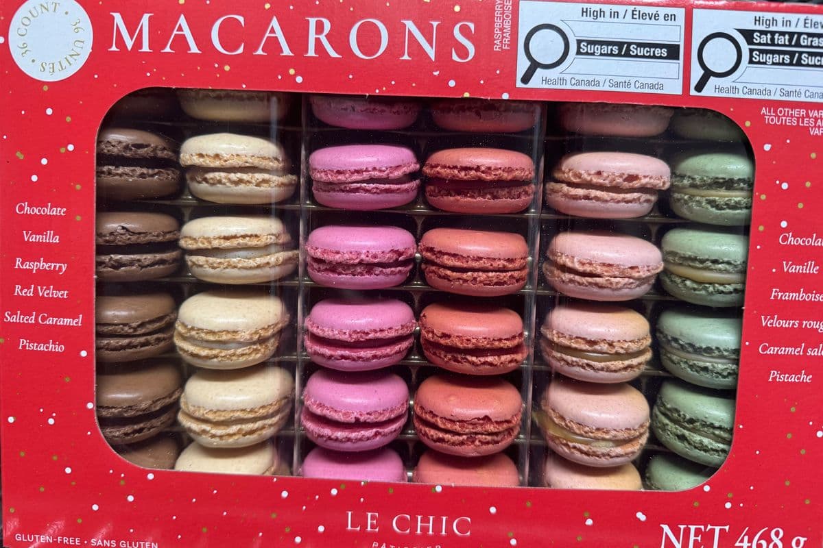 Macarons Box 36 pc