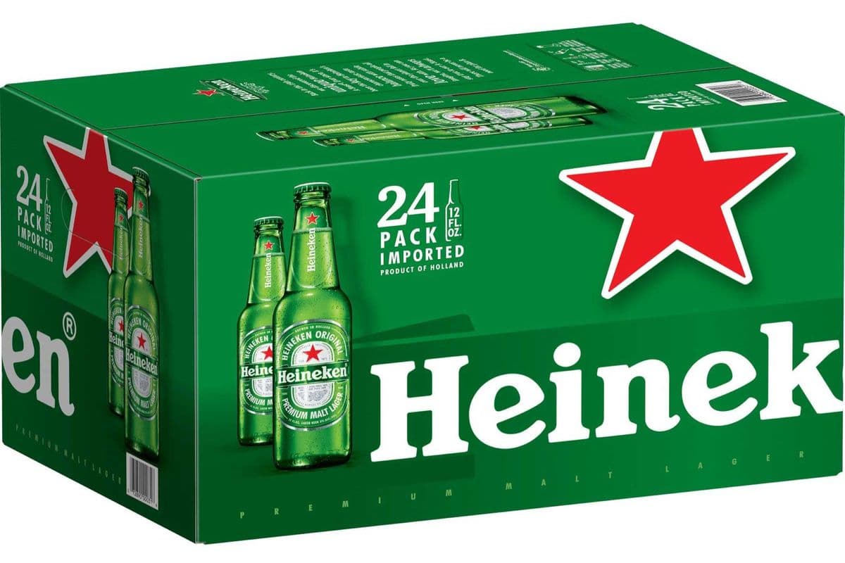 Heinekan 24 Bottles (24 x 341 ml Bottle)