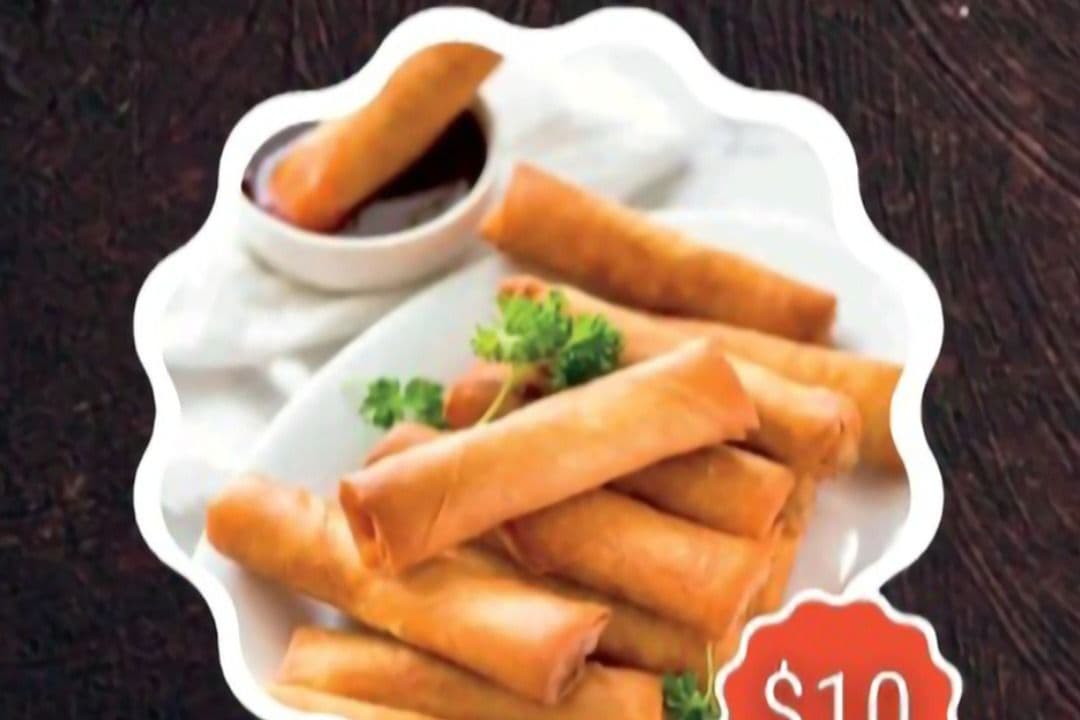 Veggie & Pork Spring Rolls