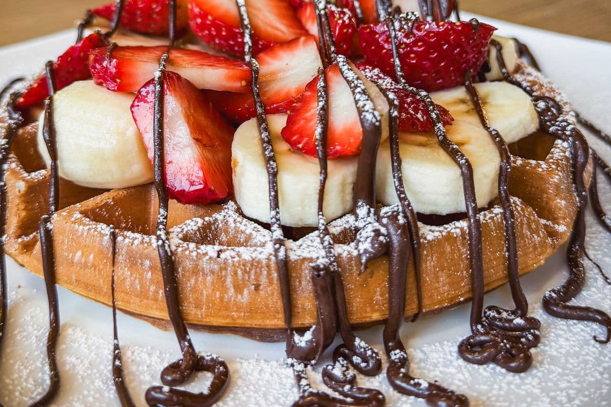 Choco-hazelnut Waffle