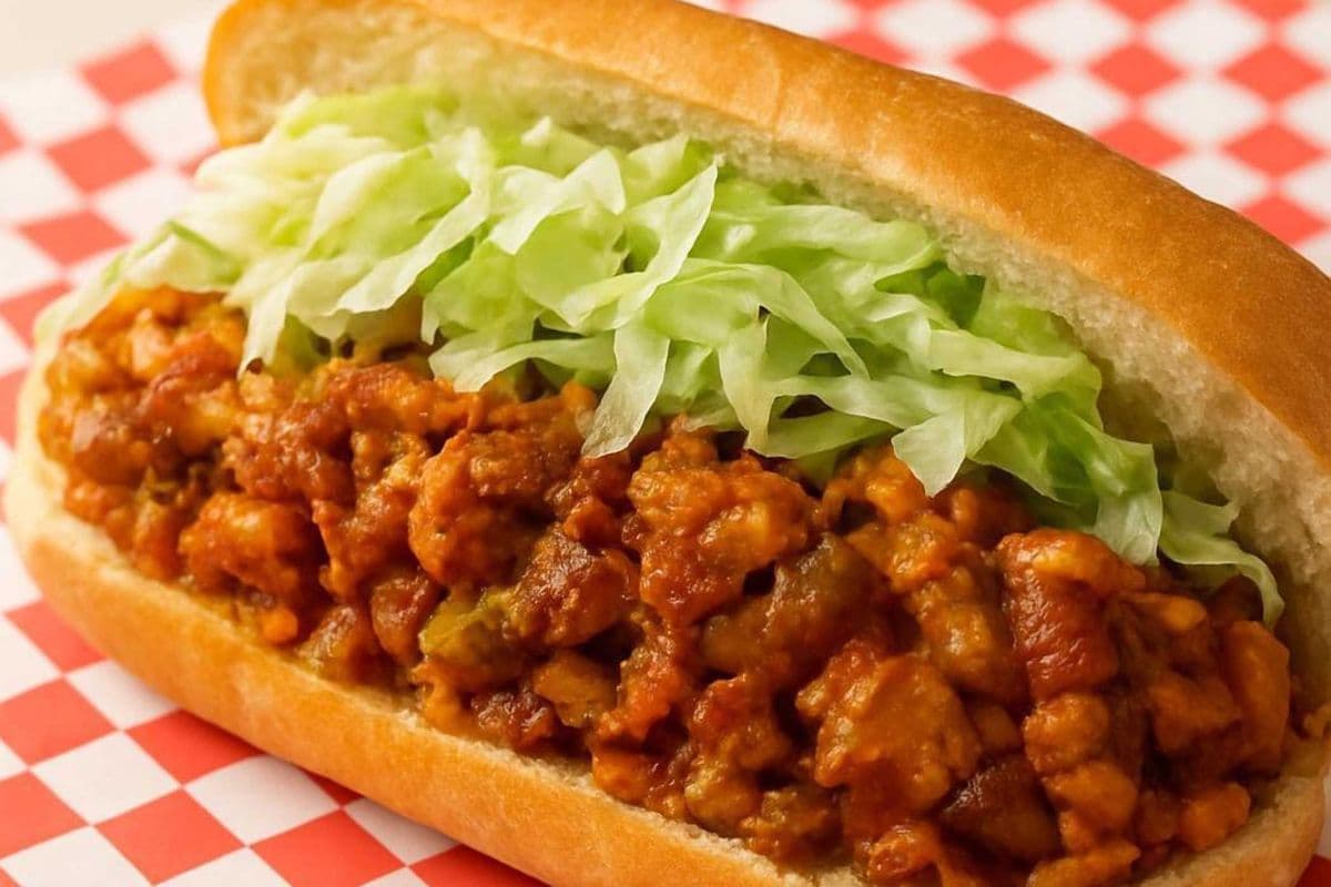 Chicken Chopped Cheese Sandwich