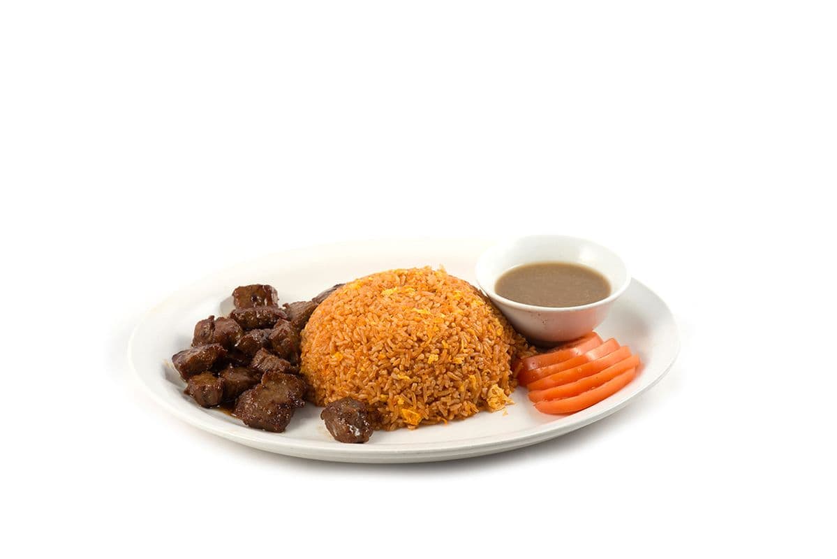 31. Riz loc lac aux cubes de bœuf / Loc Lac Rice with Beef Cubes