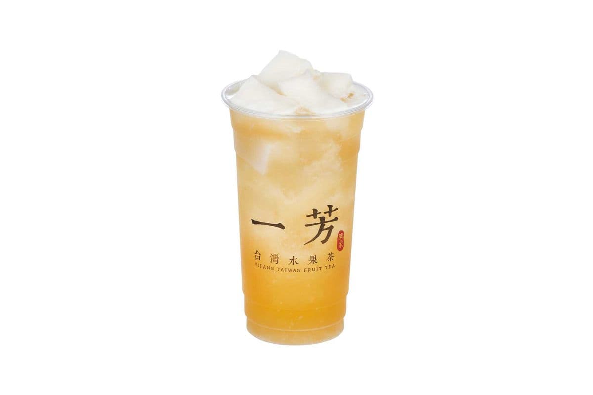 Pineapple Mountain Tea/Almond Jelly 鳳梨杏仁露