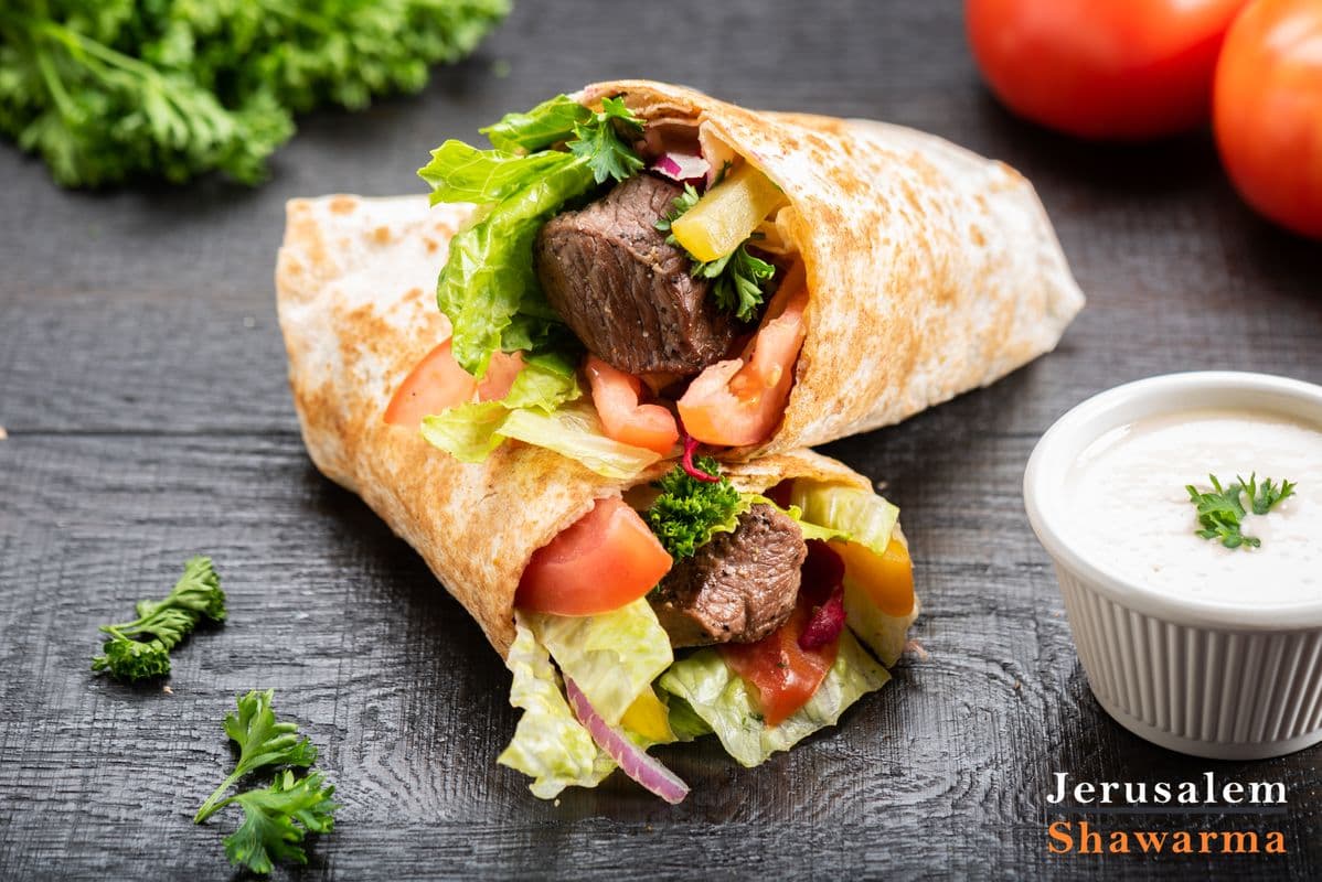 Lamb Kabab Wrap