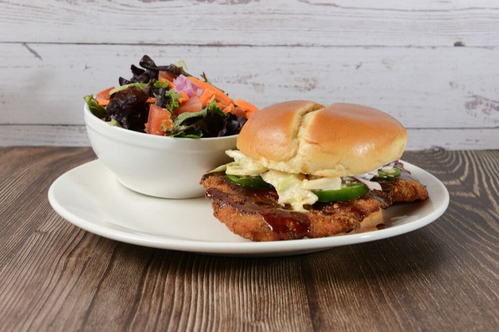 Hot Honey BBQ Schnitzel