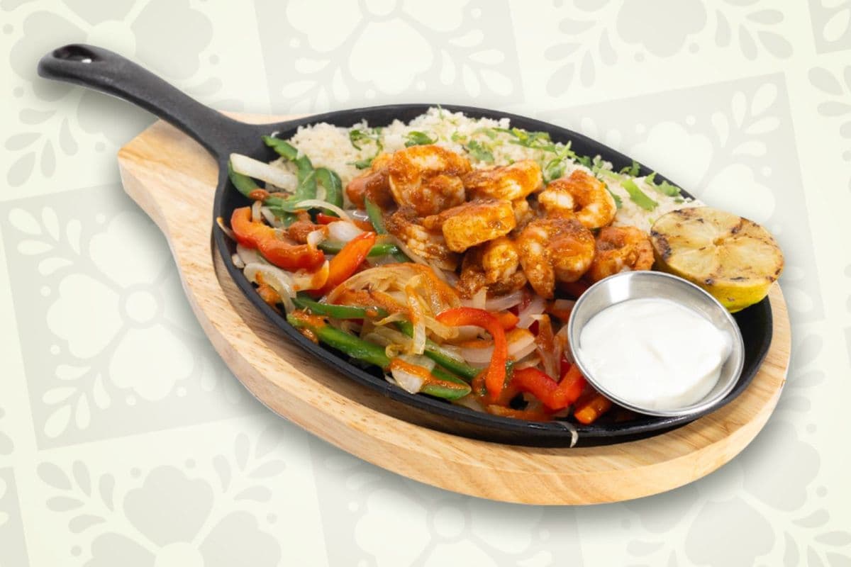 Diablo Shrimp Fajitas