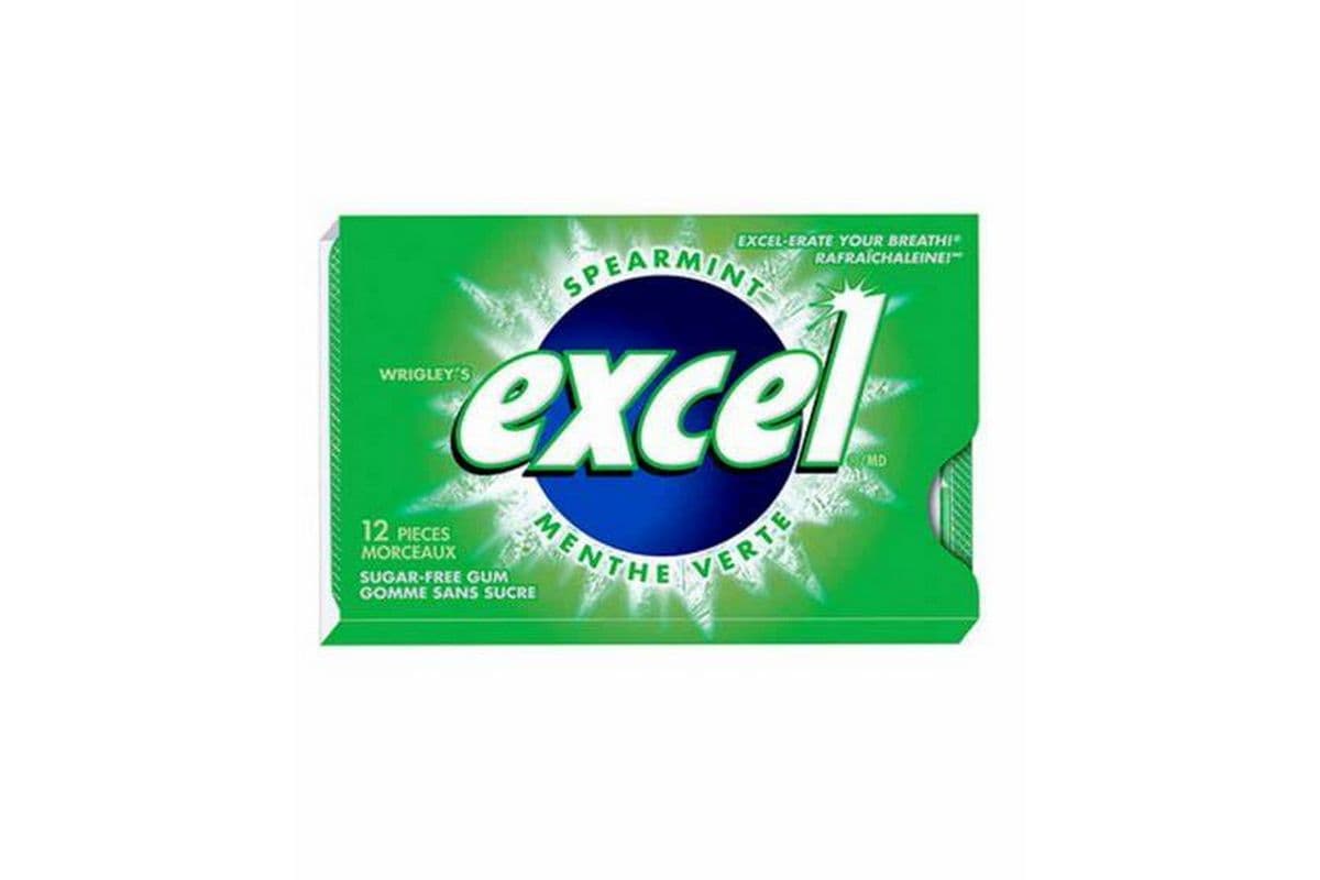 Excel Spearmint Gum (12 pcs)