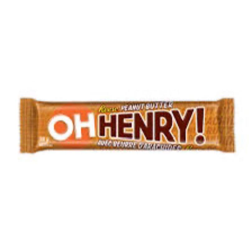 Oh Henry! with Reeses peanut butter (42g)