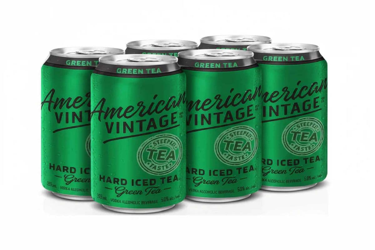 American Vintage Green Tea 6C (6 x 355ML)