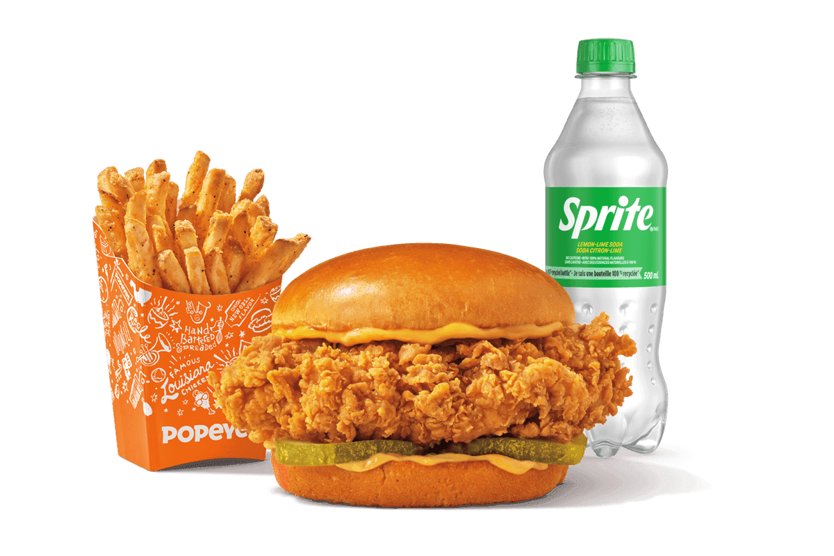 Ghost Pepper Chicken Sandwich Combo