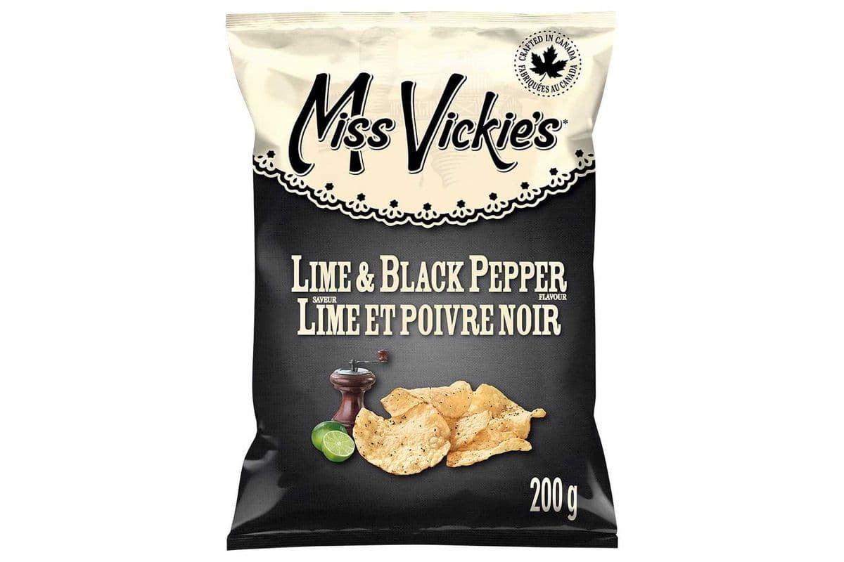 Miss Vickie's Lime & Black Pepper (200 g)