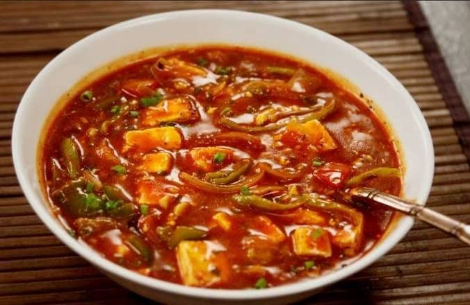 Sauce au chili paneer / Chilli Paneer Gravy