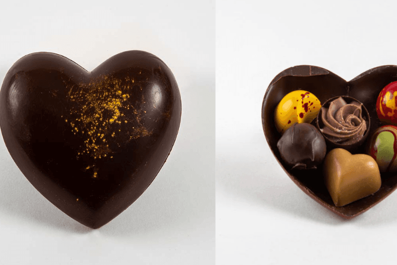 Chocolate Heart Box