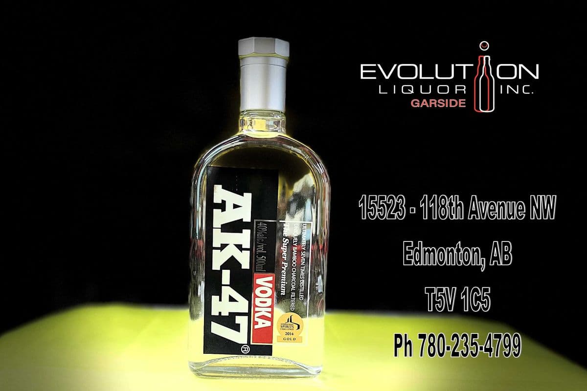 AK-47 Vodka 0500G (1 x 500ml Glass Bottle)