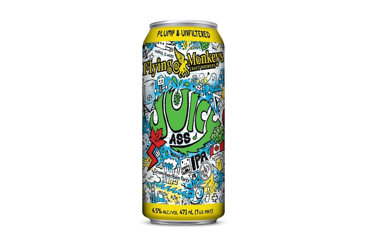 Flying Monkeys Juicy Ipa (1 x 473 ml Can)