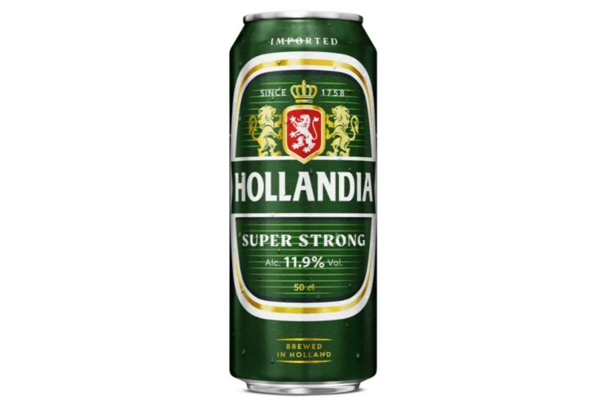 Hollandia 12 Super Strong (1 Tall Can) Netherlands (4 x 500 mL)