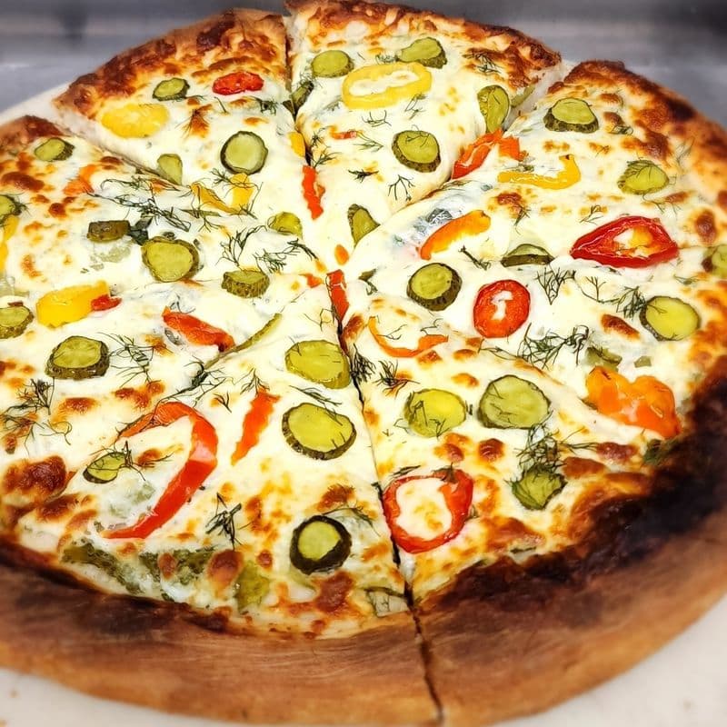 Double Dill Pickle Pizza