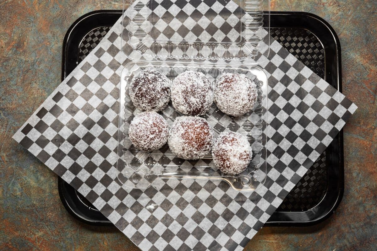 Coconut Gulab Jamun