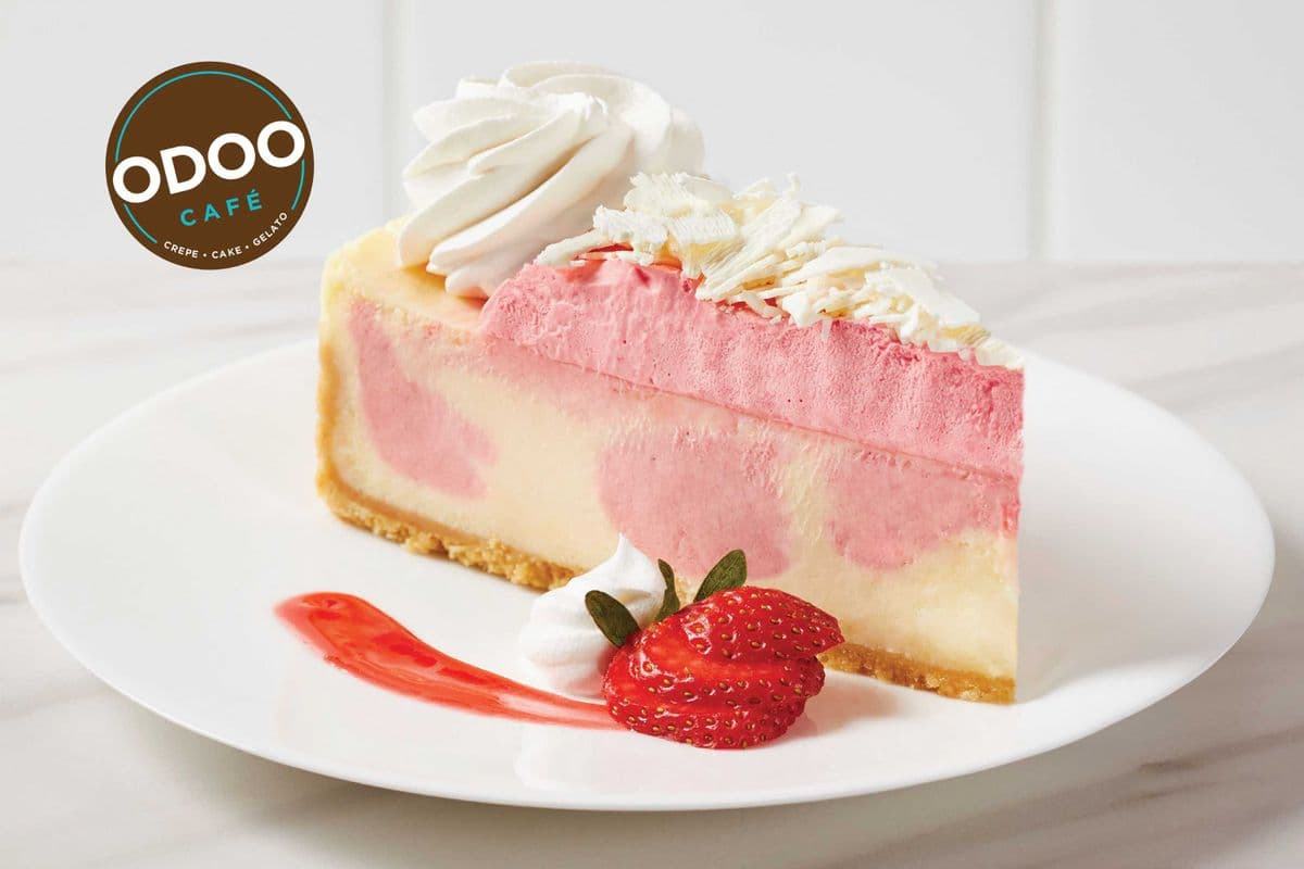 Wild Strawberries & Cream Cheesecake