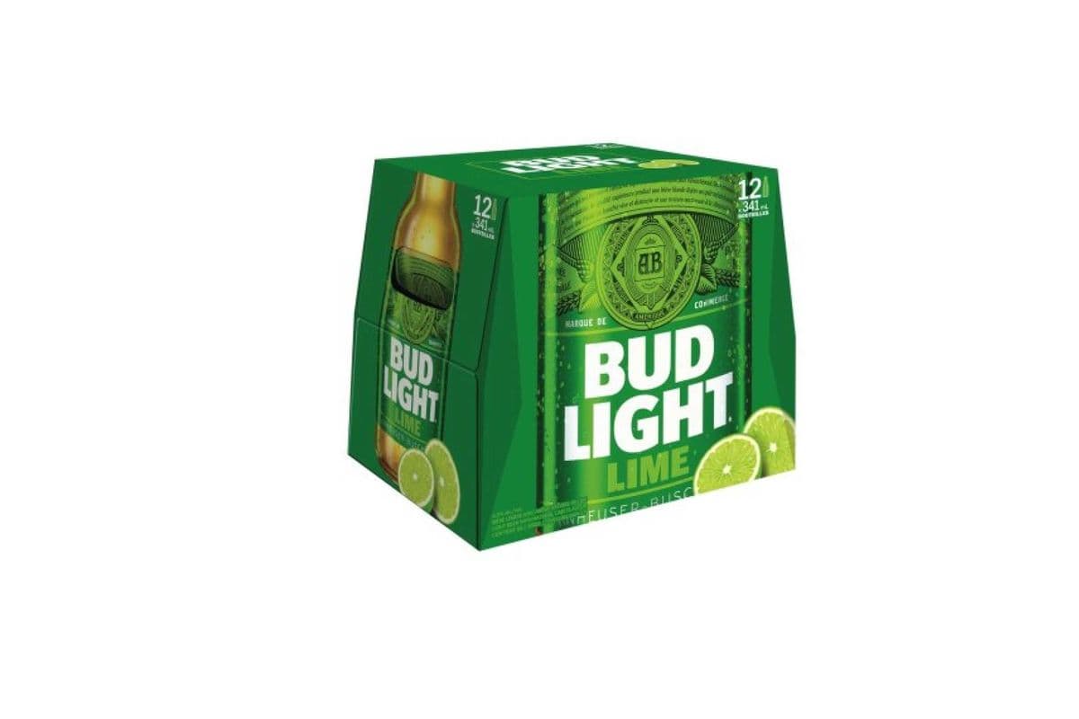 BUD LIGHT LIME 12BOTTLES (1 x 341ML)