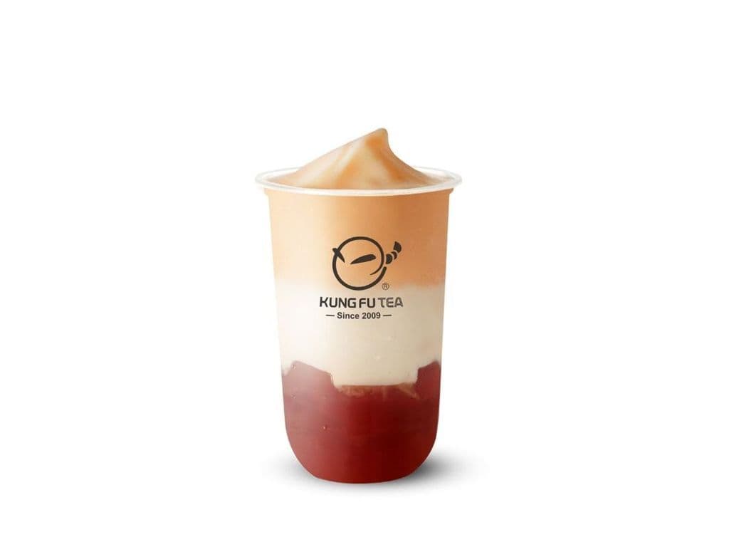 Grapefruit Yakult Slush w/ Tea Jelly