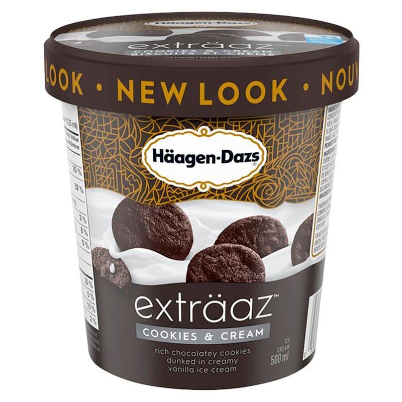 Haagen-Dazs Cookies and Cream (450 ml)
