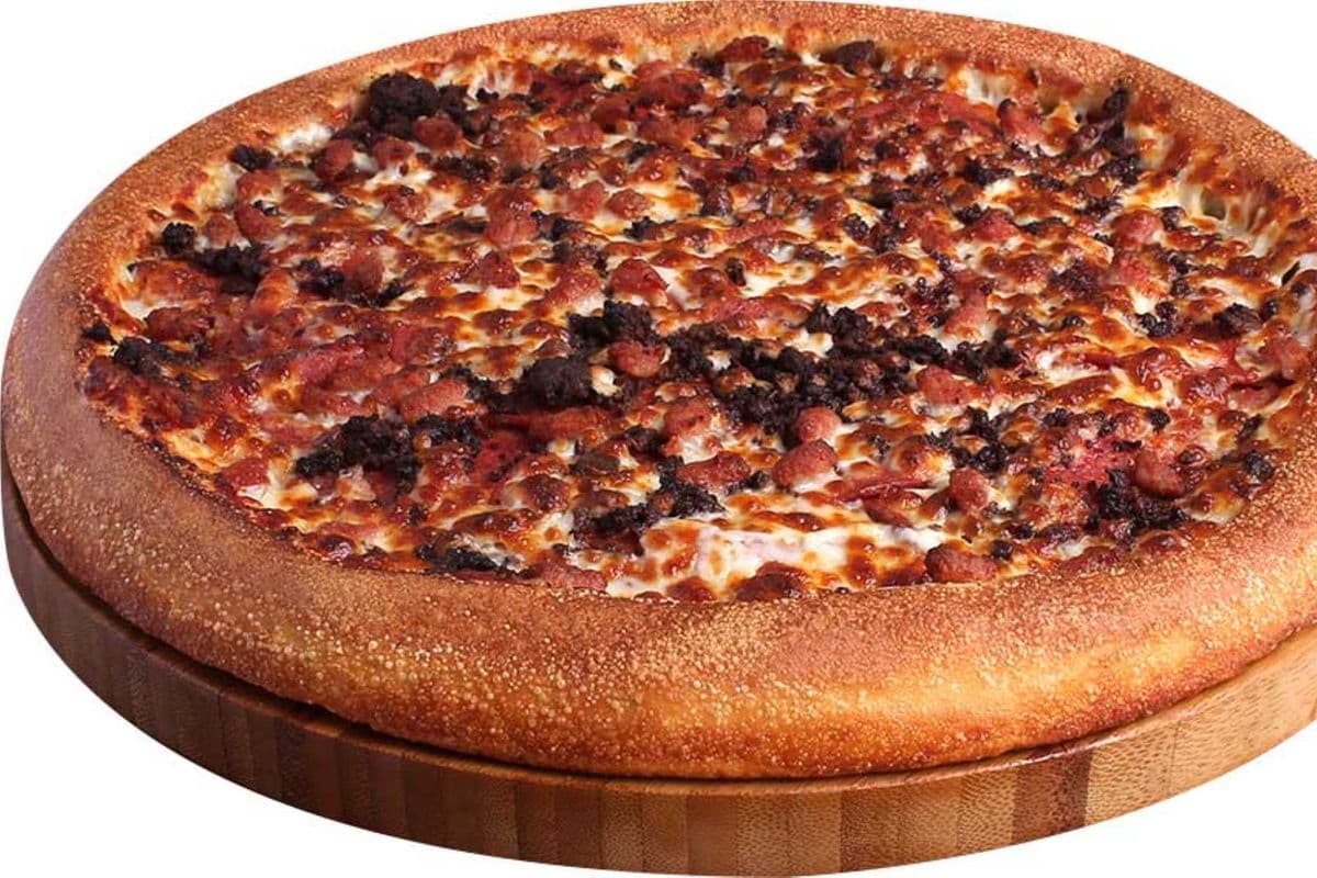 12" Pepperoni, Beef, Bacon (First Pizza)