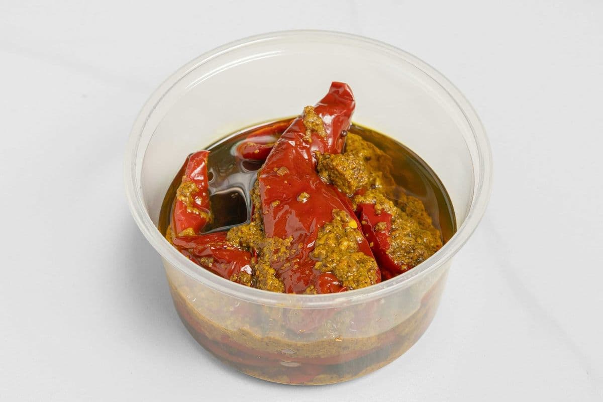Stuffed Red Chilli Pickle (200 gm)