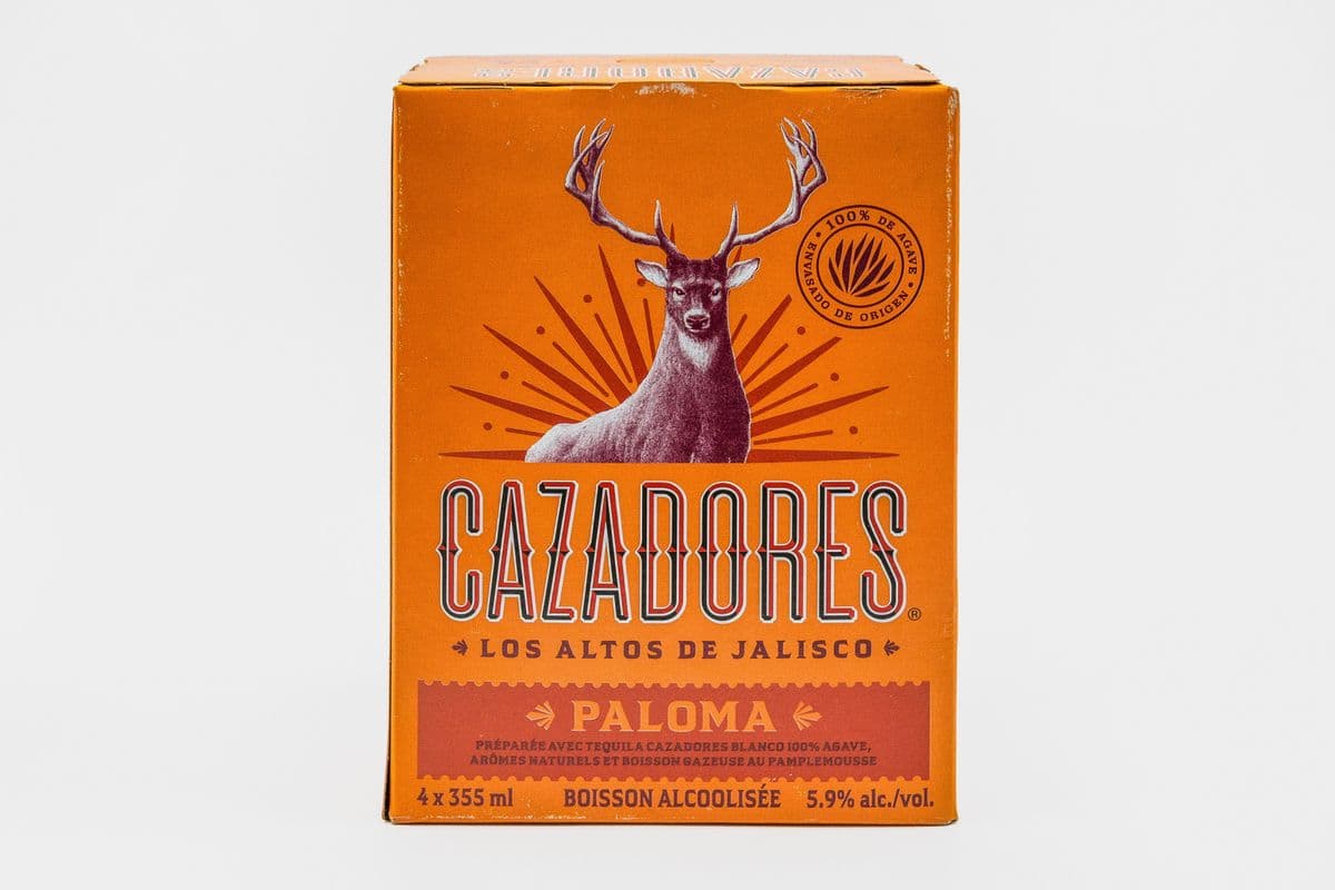 CAZADORES - PALOMA RTD CAN 4PACK (4 x 355ML)