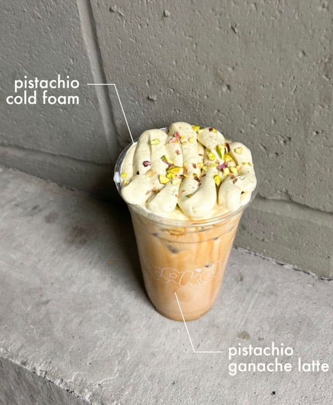 Iced Pistachio Latte