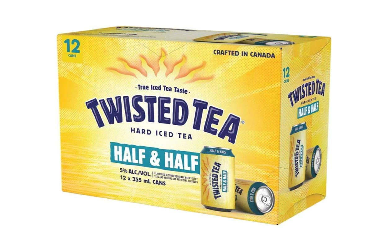 Twisted Tea Half & Half Iced Tea (12 x 355 ml Cans)