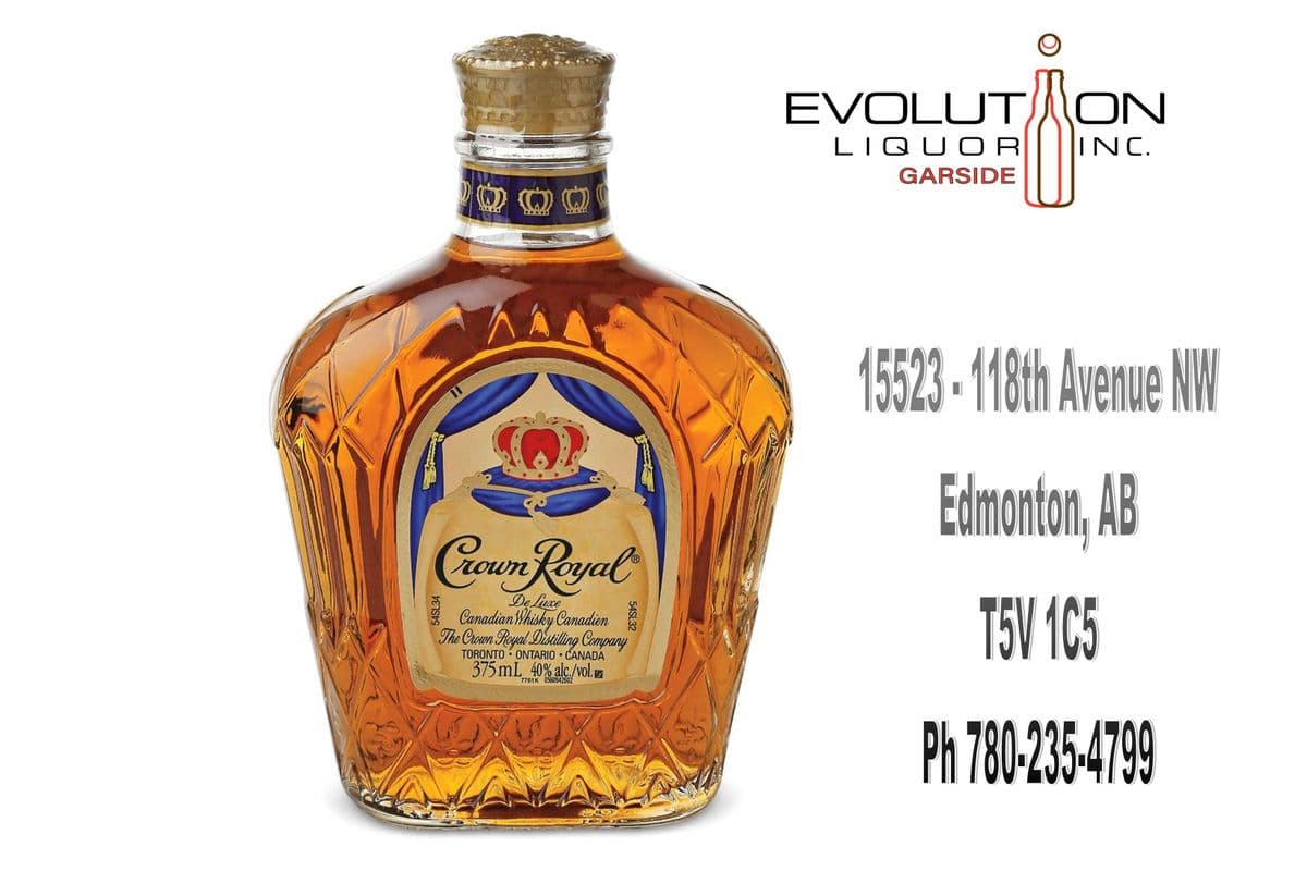 Crown Royal Canadian Whisky 0375G (1 x 375ml Glass Bottle)