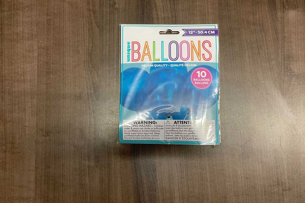 Twilight Blue Balloons Latex 10pk (10 Pack)