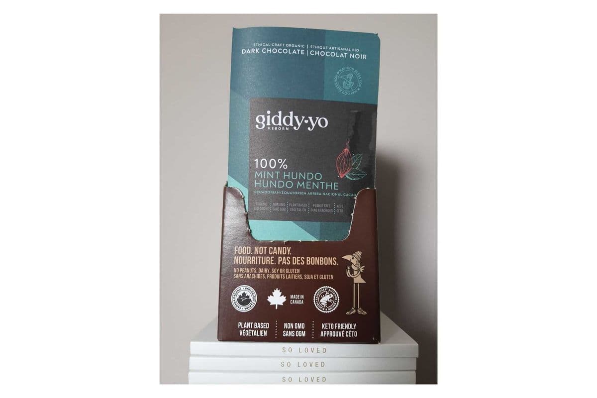 MINT HUNDO 100% SUGAR FREE DARK CHOCOLATE, BOX OF 20 x 60g BARS, ORGANIC & VEGAN. FREE OF PEANUTS, DAIRY, GLUTEN, SOY (Box of 20 - 60g bars)