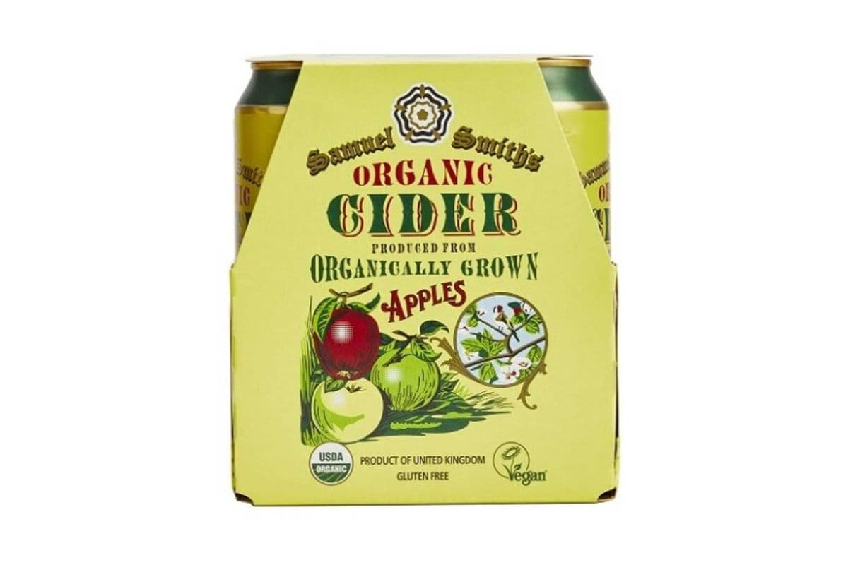 SAMUEL SMITH'S ORGANIC APPLE CIDER 4 PACK (1 x 14.9 FL.OZ)