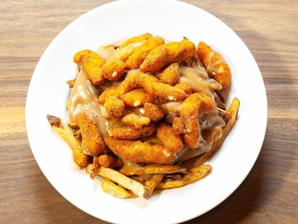 Poutine with Fried Curds